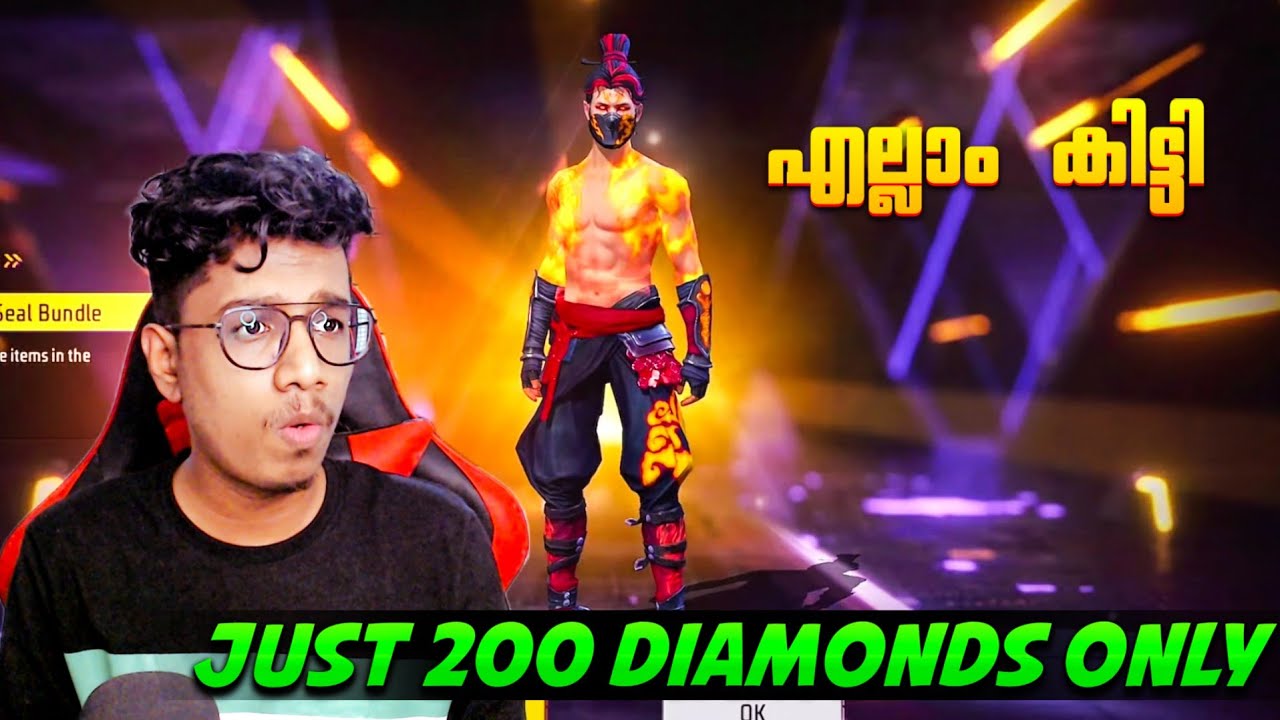 New Golden Shade Bundle എടുത്തു 😍 Rip 5000Diamonds 💎 Freefire Malayalam