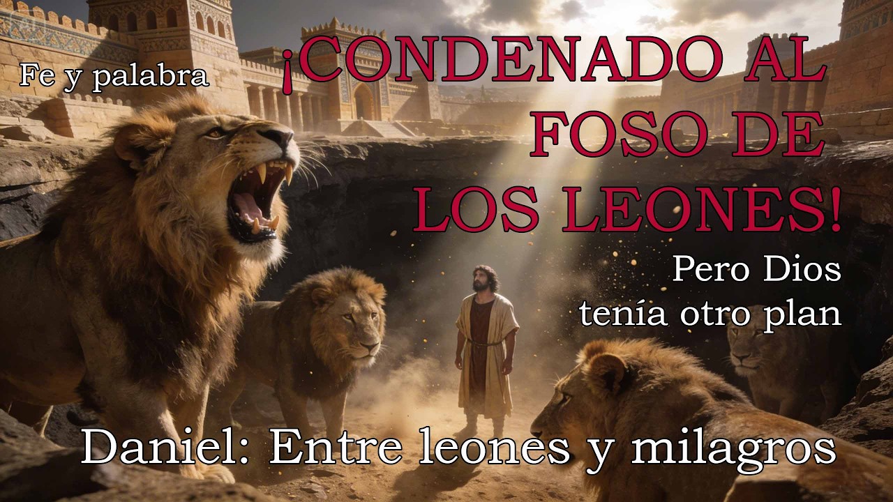 Daniel, entre leones y milagros.Fe y palabra. El cielo abierto, donde el cielo toca tu corazon
