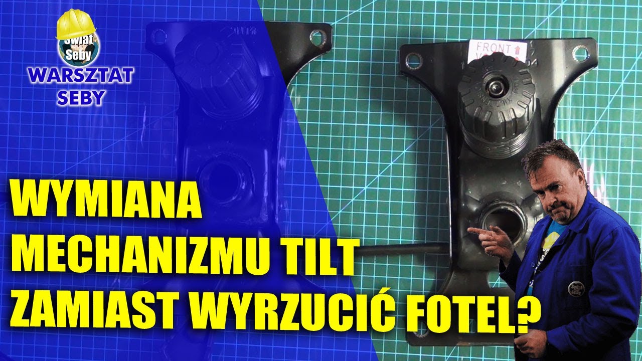 Wymiana mechanizmu tilt czy wyrzucić fotel?