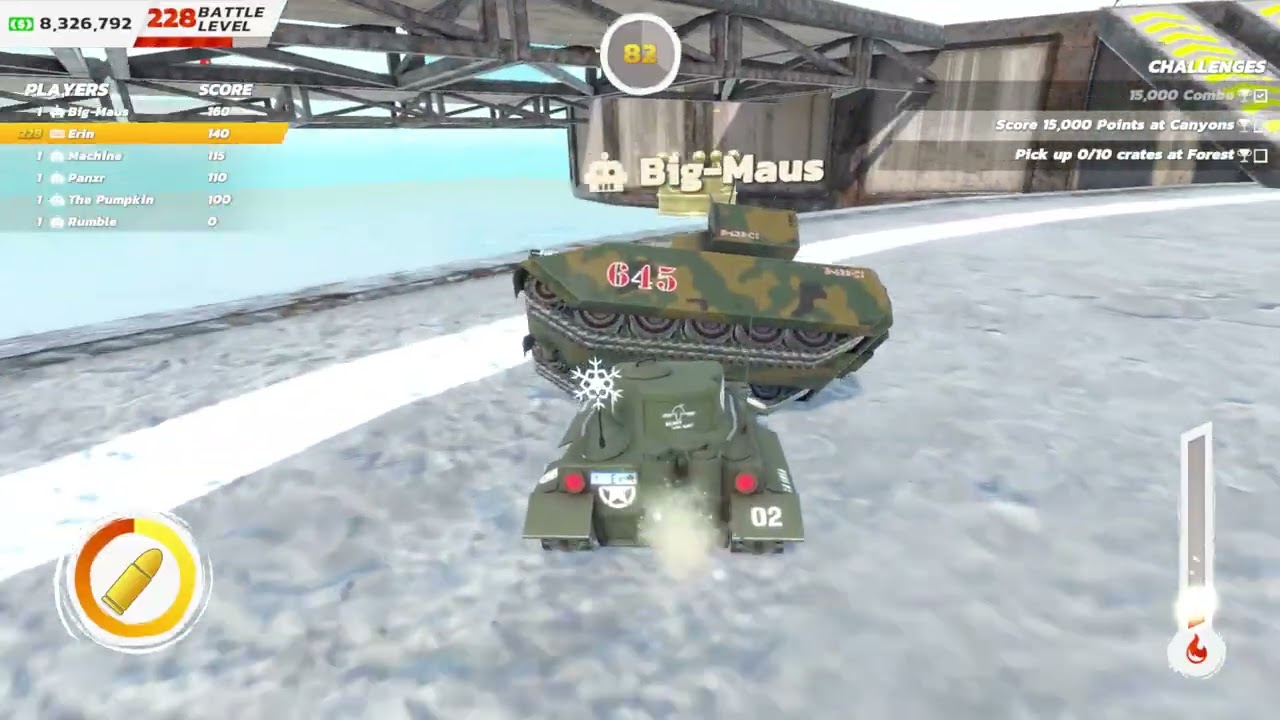 cd3 tb with the light tank with bots with an unexpected ending