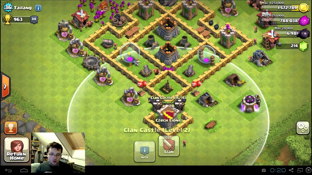 Let's play česky / czech - CoC #10 - TH6 / 7 / 8 RADY