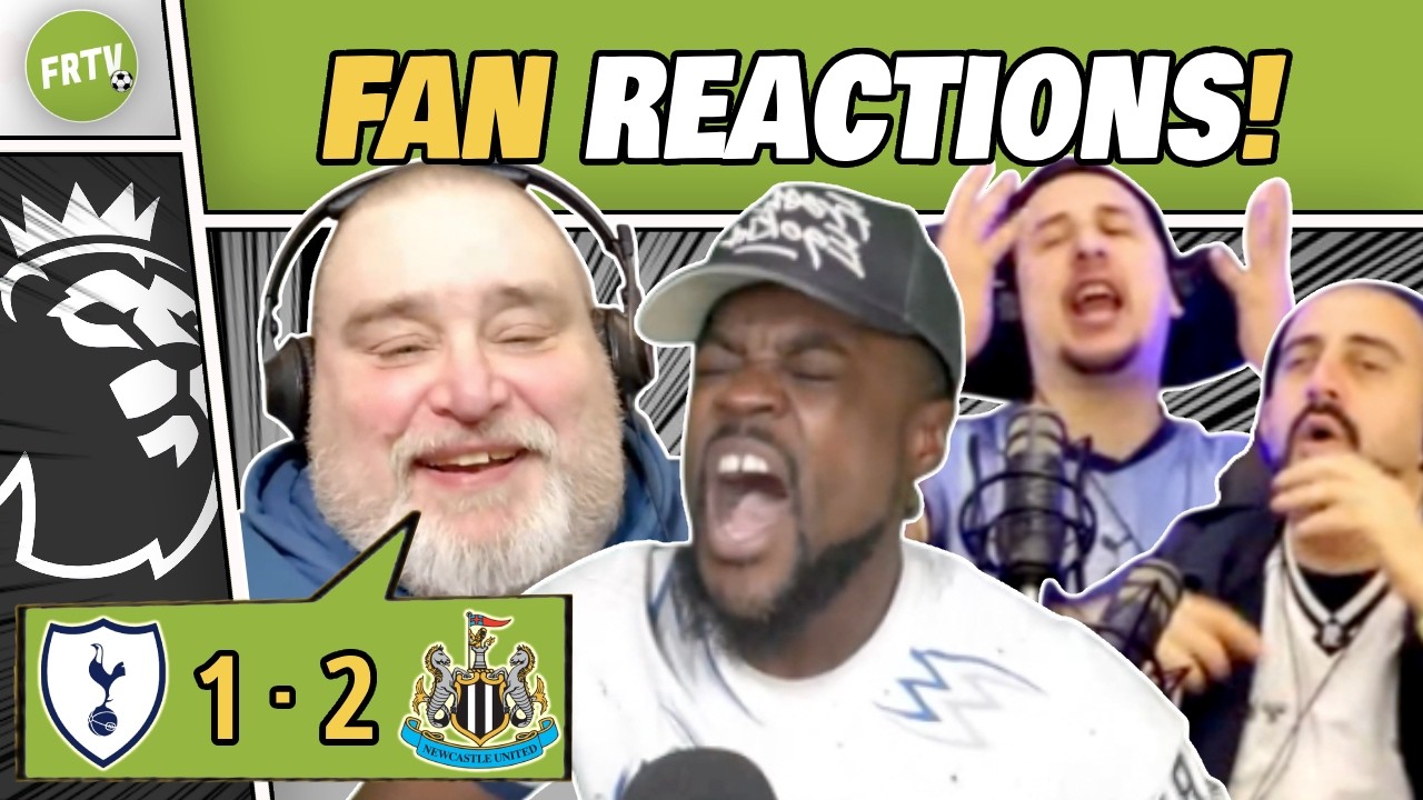 SPURS FANS LOSE IT 😡 Newcastle Fans PARTY After Massive Comeback Win! | REACTIONS
