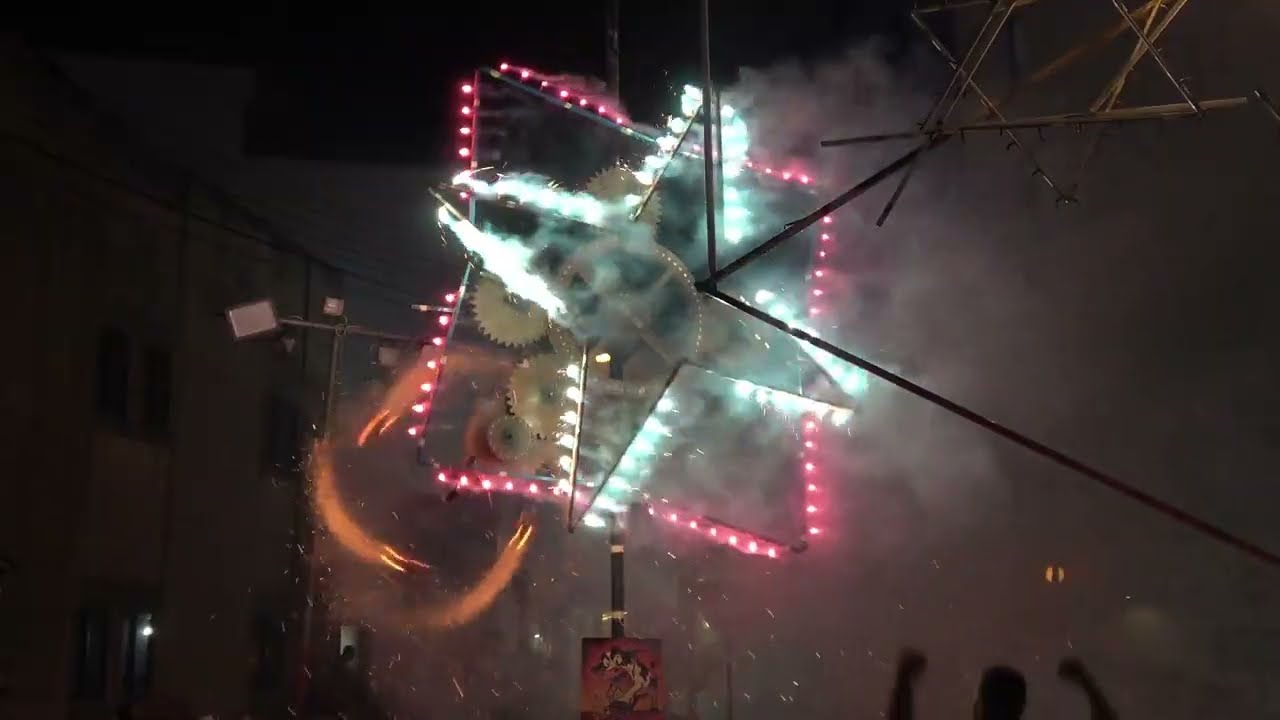 Malta ground fireworks Annunzjata Hal Tarxien 2025 part 2