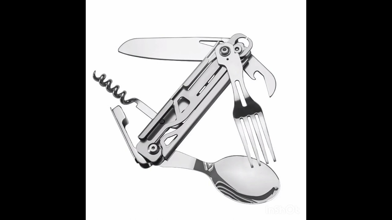 4 in 1 stainless steel fork spoon dinner set