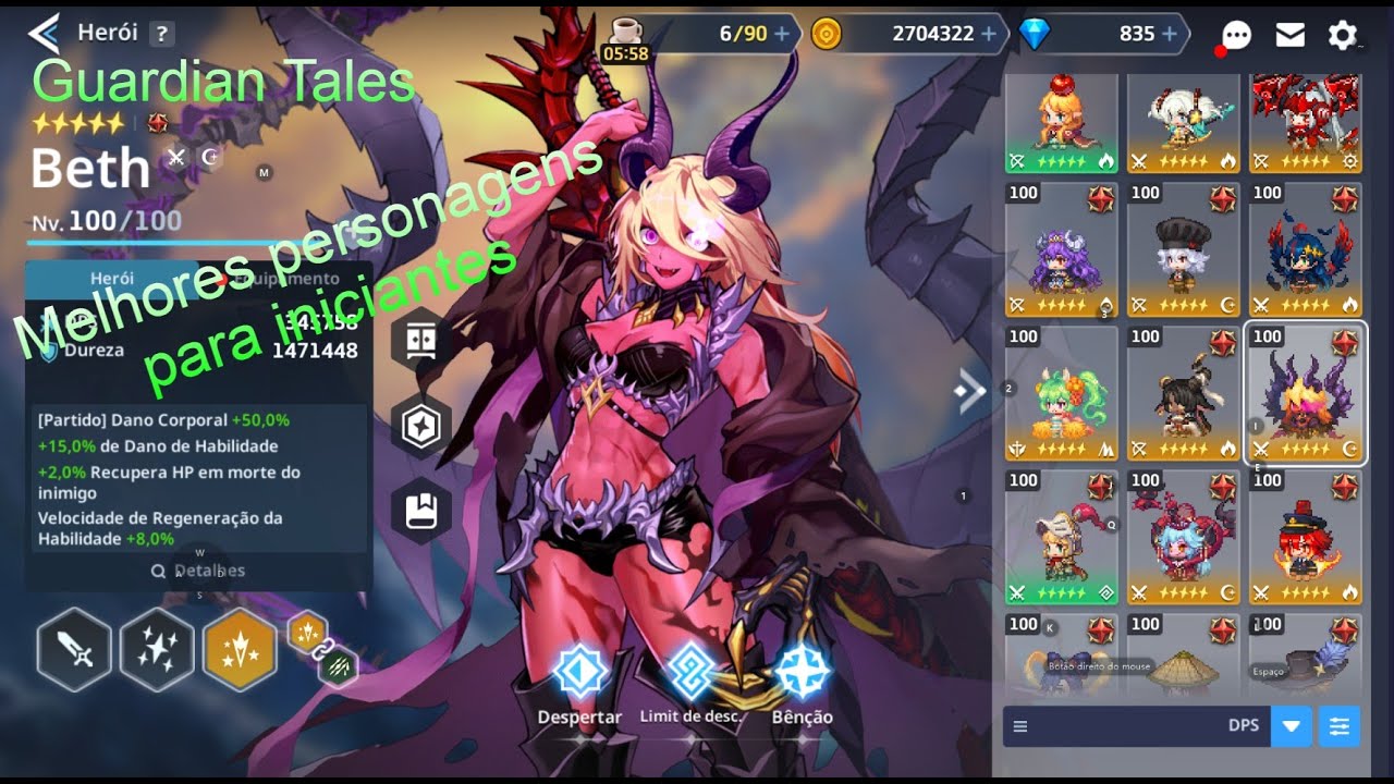 Guardian Tales - Melhores personagens para iniciantes!