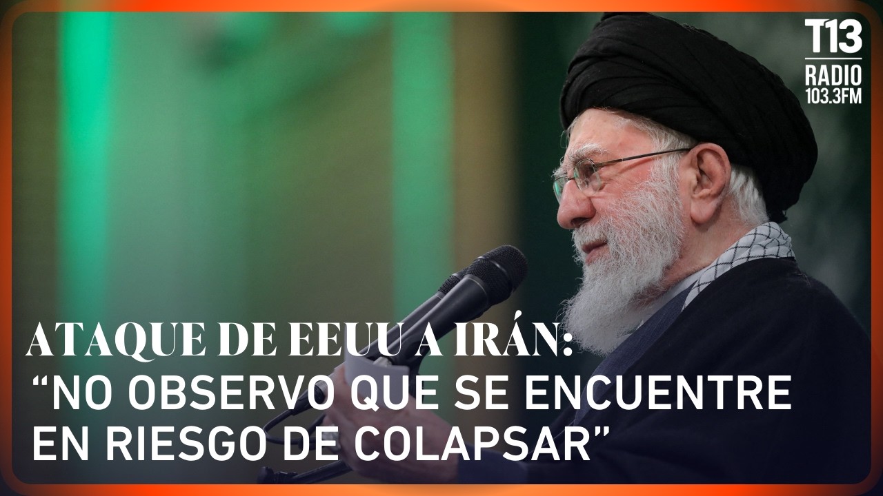 Guido Larson por situación del régimen iraní: “No observo que se encuentre en riesgo de colapsar”