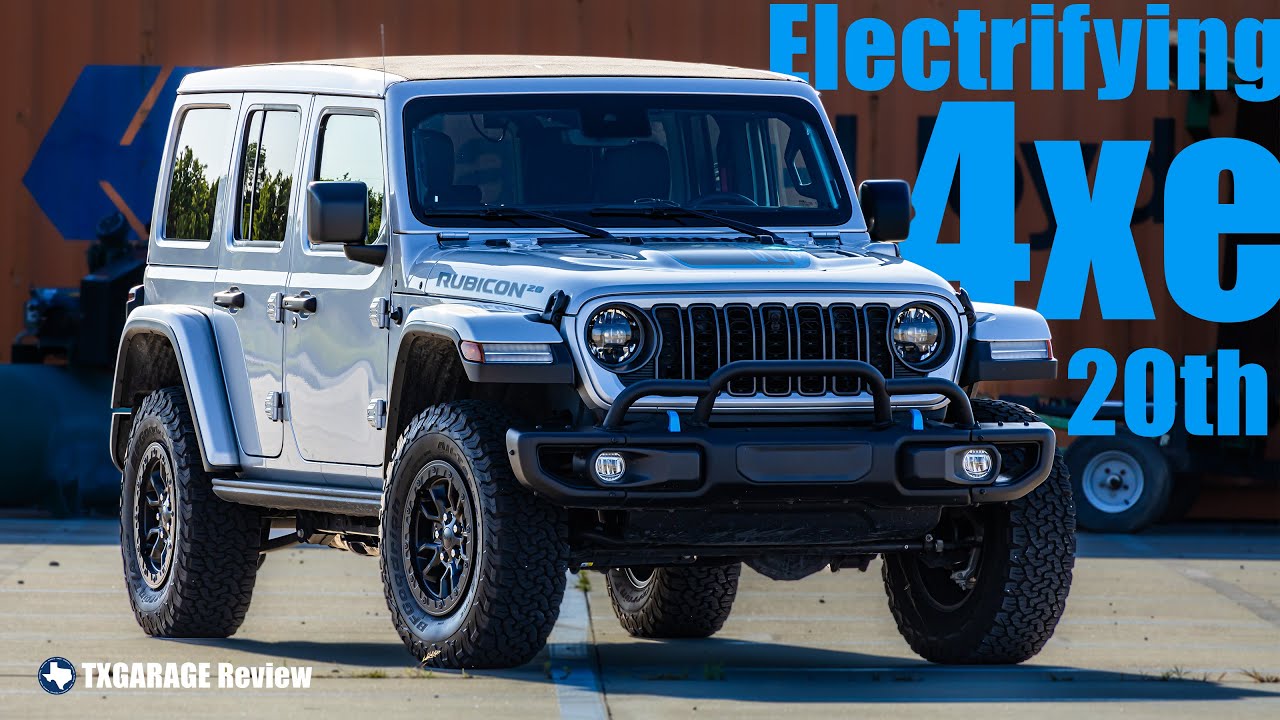 Embracing Freedom: A Journey with the 2023 Jeep Wrangler 4xe Rubicon 20th Anniversary