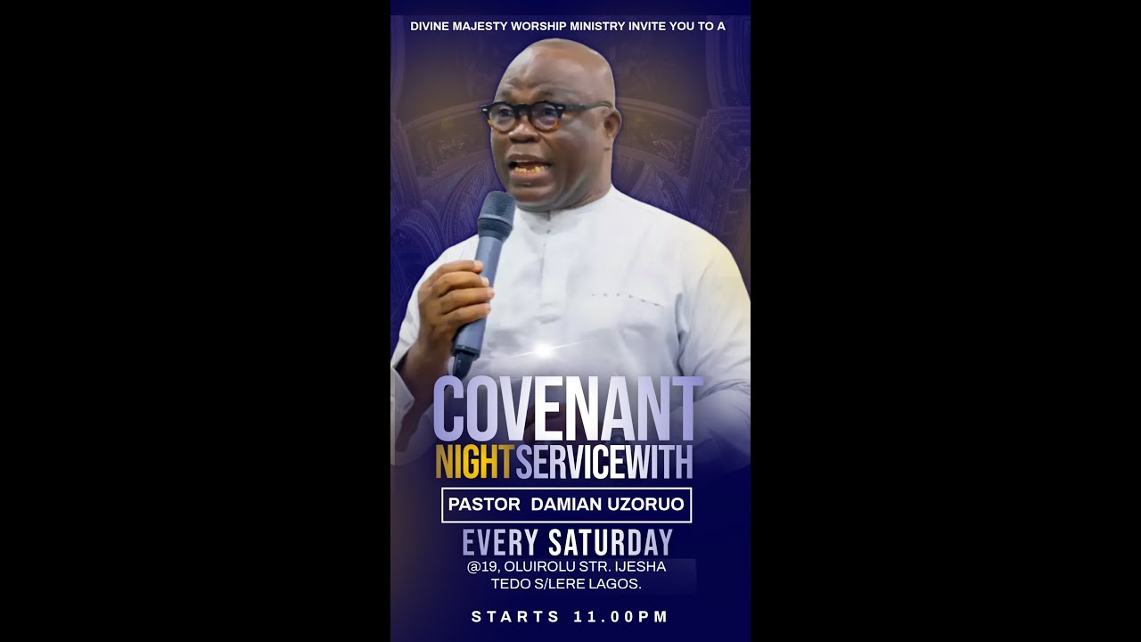 COVENANT NIGHT WITH GOD || SAT 7TH FEBRUARY 2026
