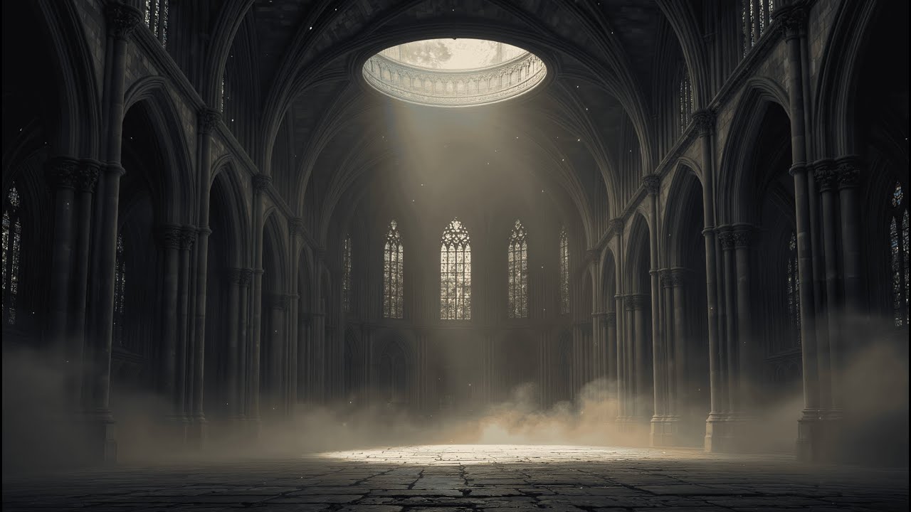 1Hz Deep Sleep Portal – Ultra Regeneration Frequency (Cathedral Descent Sequence)