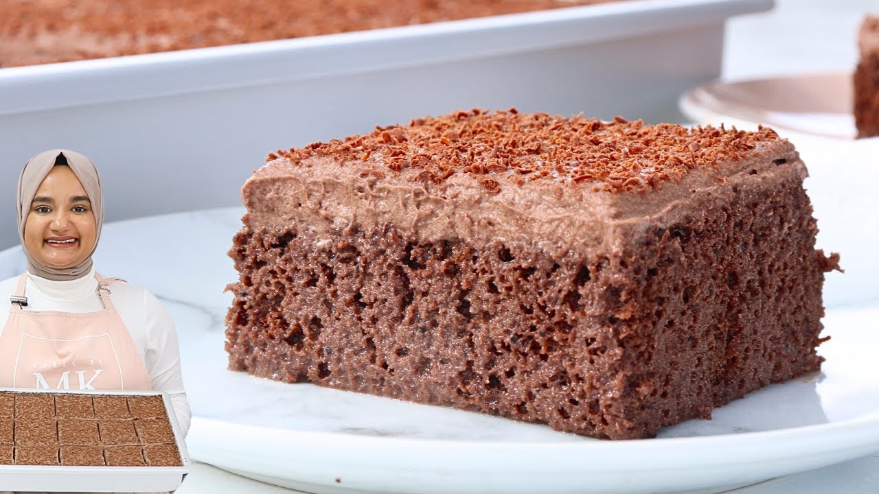 The most light, airy CHOCOLATE TRES LECHES CAKE recipe