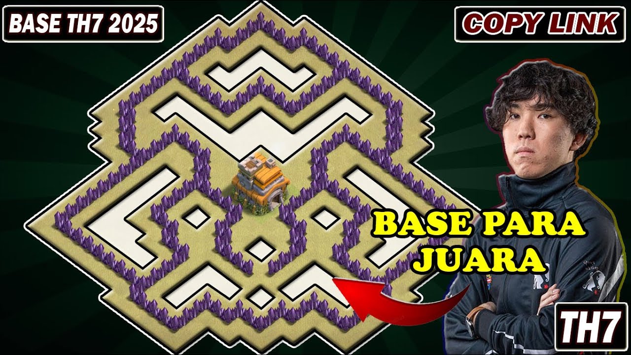 New Update!  BASE Town Hall 7 [TH7] HYBRID/WAR 2025 - Base With Copy Link - Clash Of Clans