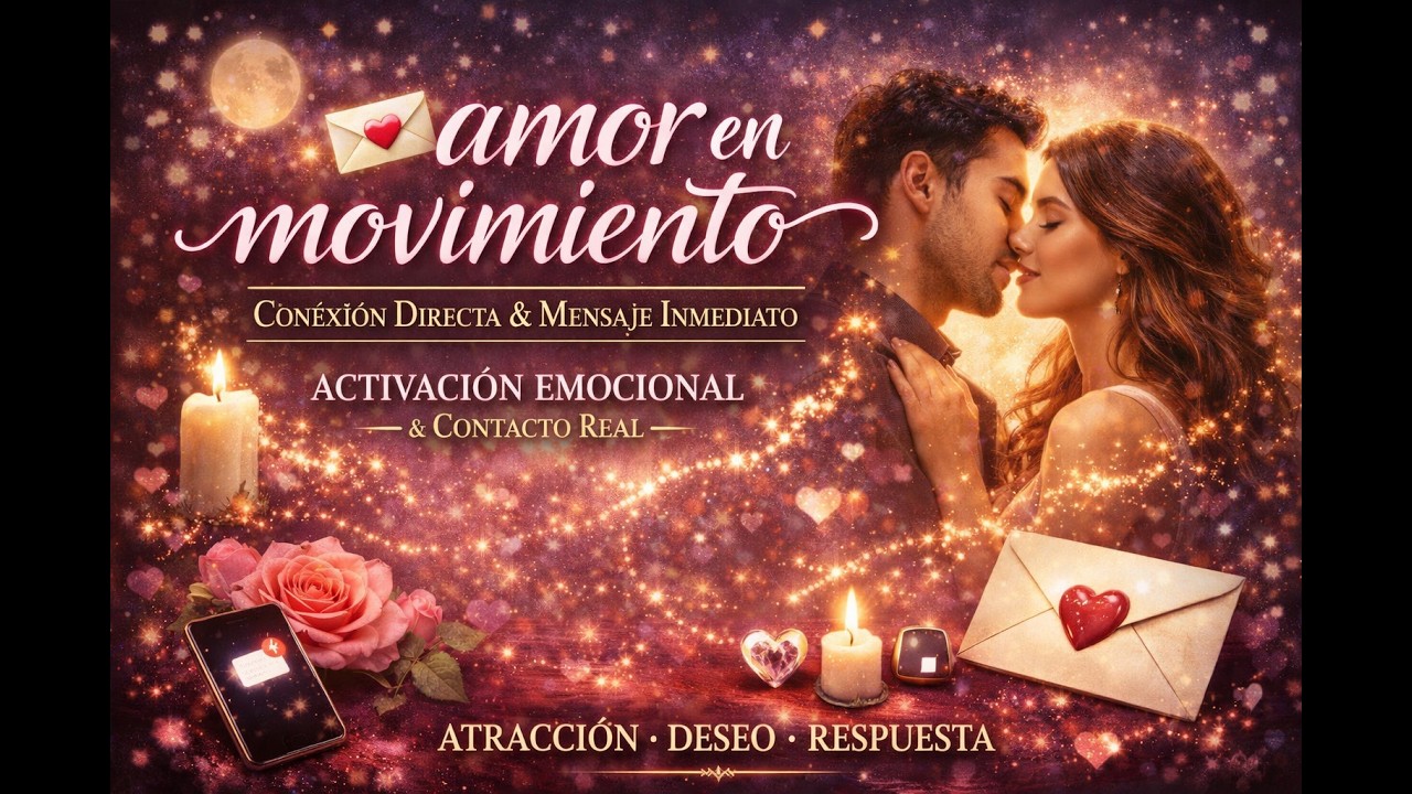 💌 𝒂𝒎𝒐𝒓 𝒆𝒏 𝒎𝒐𝒗𝒊𝒎𝒊𝒆𝒏𝒕𝒐 &mdash; conexi&oacute;n directa + mensaje inmediato✨activaci&oacute;n emocional y contacto real 🕯📱💞
