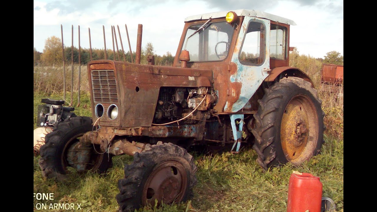 Belarus MTZ-52 Restoration Project Part 1 - Removing old stuff and cleaning