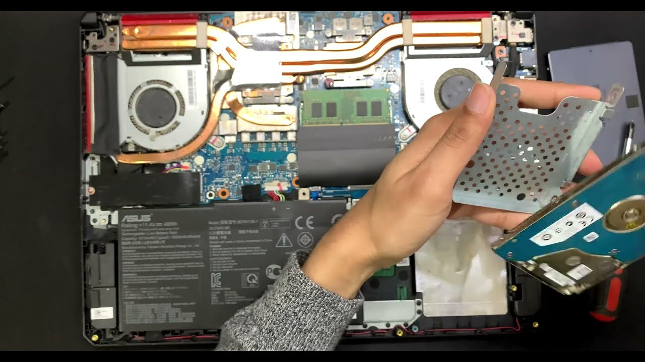 Install Samsung 870 QVO 4TB SSD in my ASUS TUF Gaming laptop