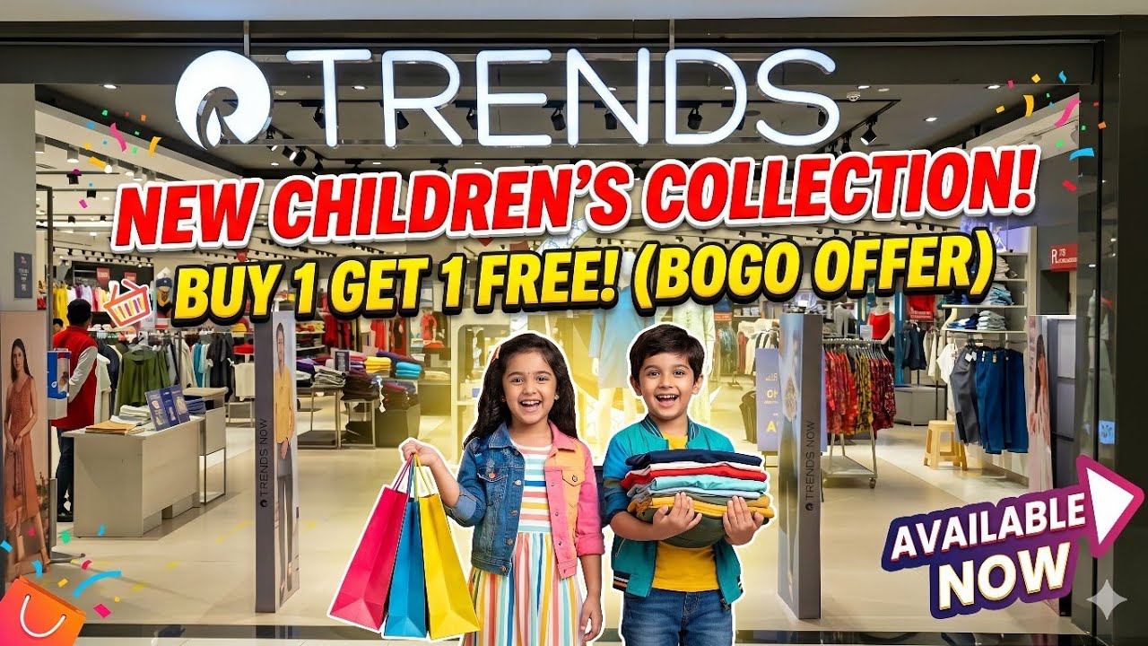 🔥 Trends Kids Wear New Collection 2026 | Buy 1 Get 1 FREE Offer | Boys & Girls Fashion