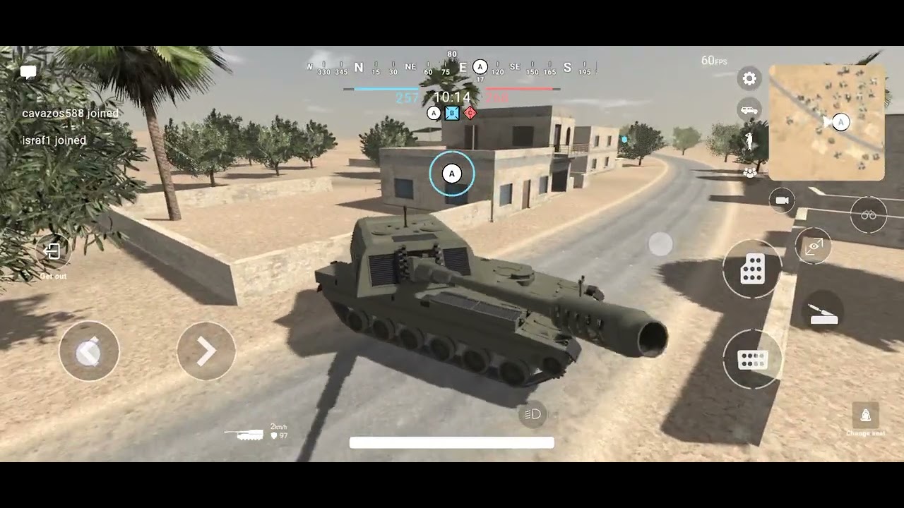harekat 2 part 30 pvp gameplay 😍😍 with my new self propeld howitzer 😁