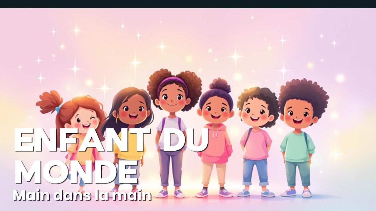 Enfants du Monde, Main dans la Main 🌍💖 | Chanson pour l'Espoir et l'Unité
