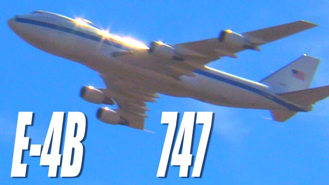 Doomsday 747 E-4B Nightwatch at the California Capital Airshow