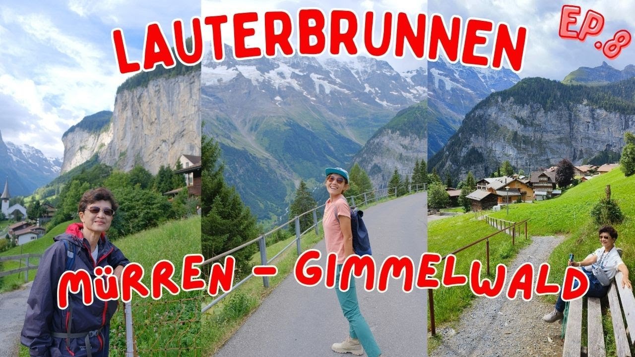 🇨🇭 EP.8 Lauterbrunen - Mürren - Gimmelwald ครึ่งวันก็เที่ยวได้