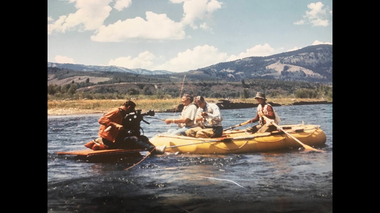 Шоу American Sportsman 1968, река Снейк, Вайоминг, с Куртом Гоуди, Джеком Деннисом и гостем Филом...