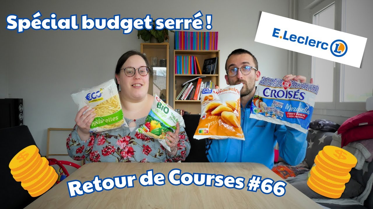 Retour de courses du mois d' Avril