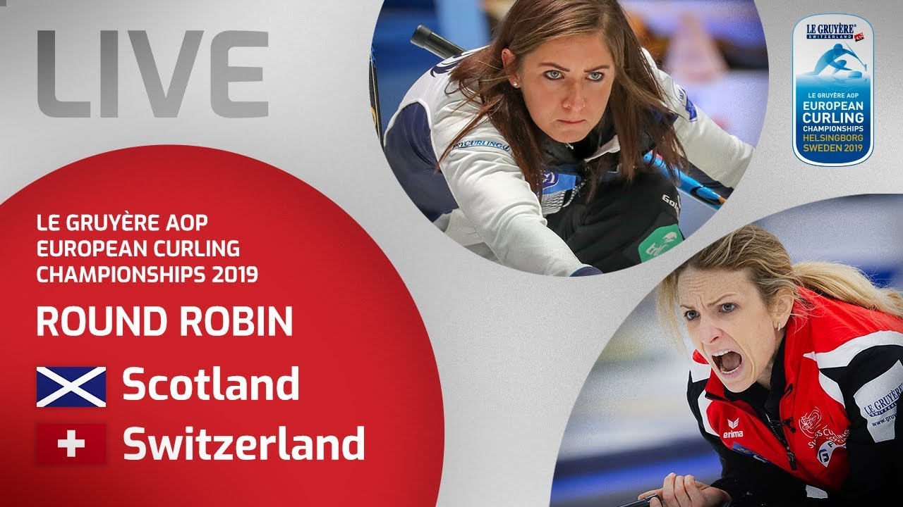 Scotland v Switzerland - Women's round robin - Le Gruyère AOP European Curling Championships 2019