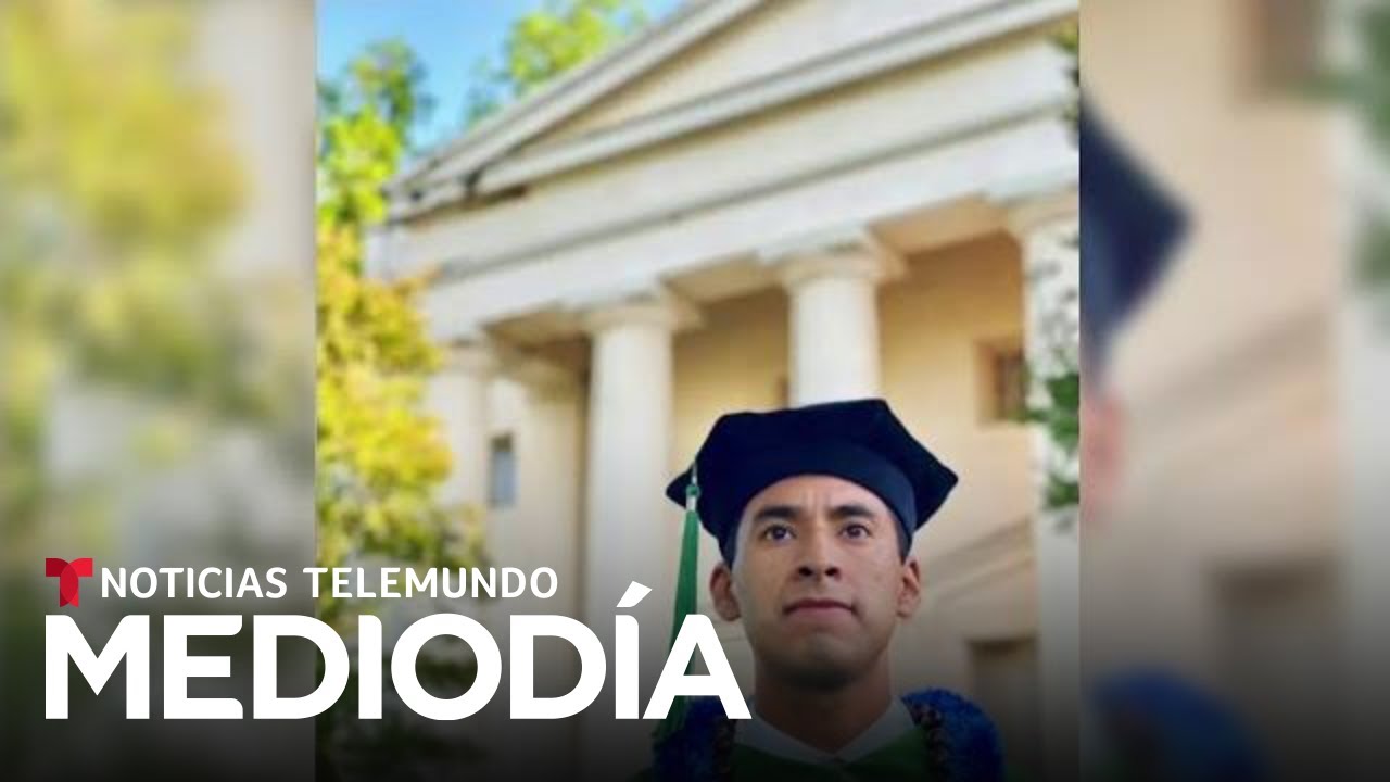 Este hijo de inmigrantes que trabajan en el campo se gradúa en Harvard | Noticias Telemundo