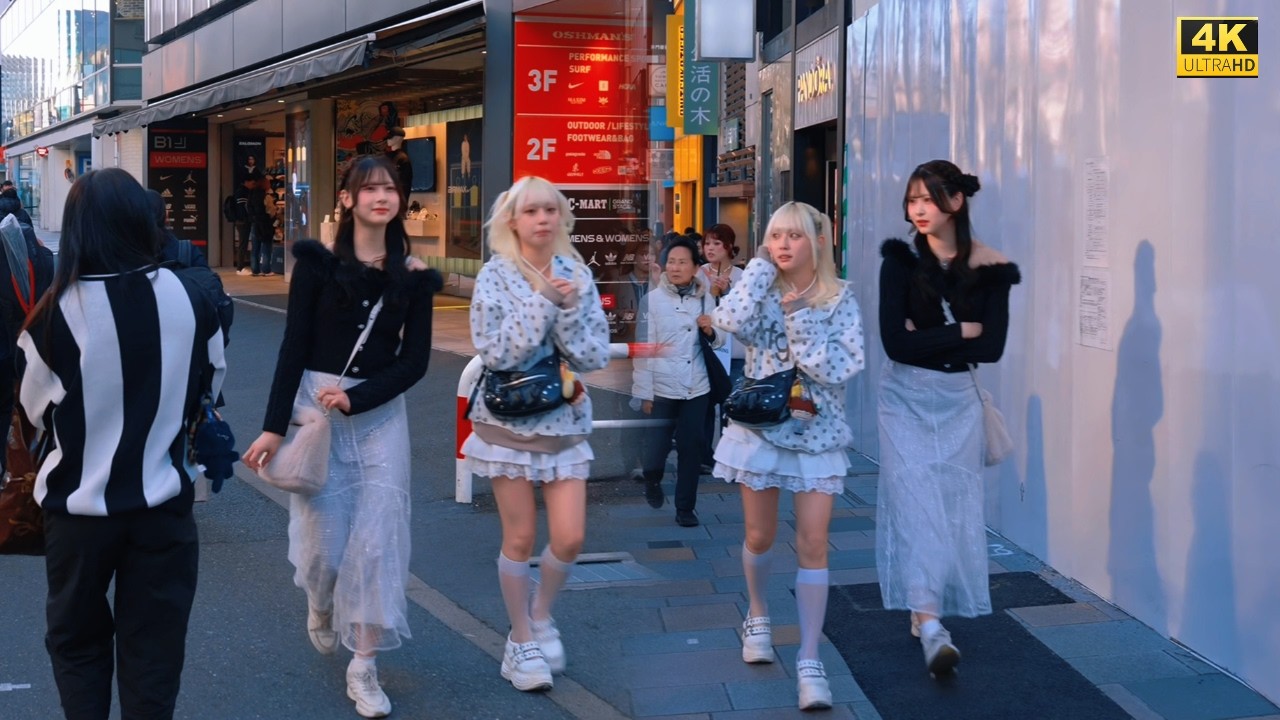 4K HDR Japan travel 2026 | Walk in Harajuku（原宿）Tokyo Japan | City ambience Nature for relaxing