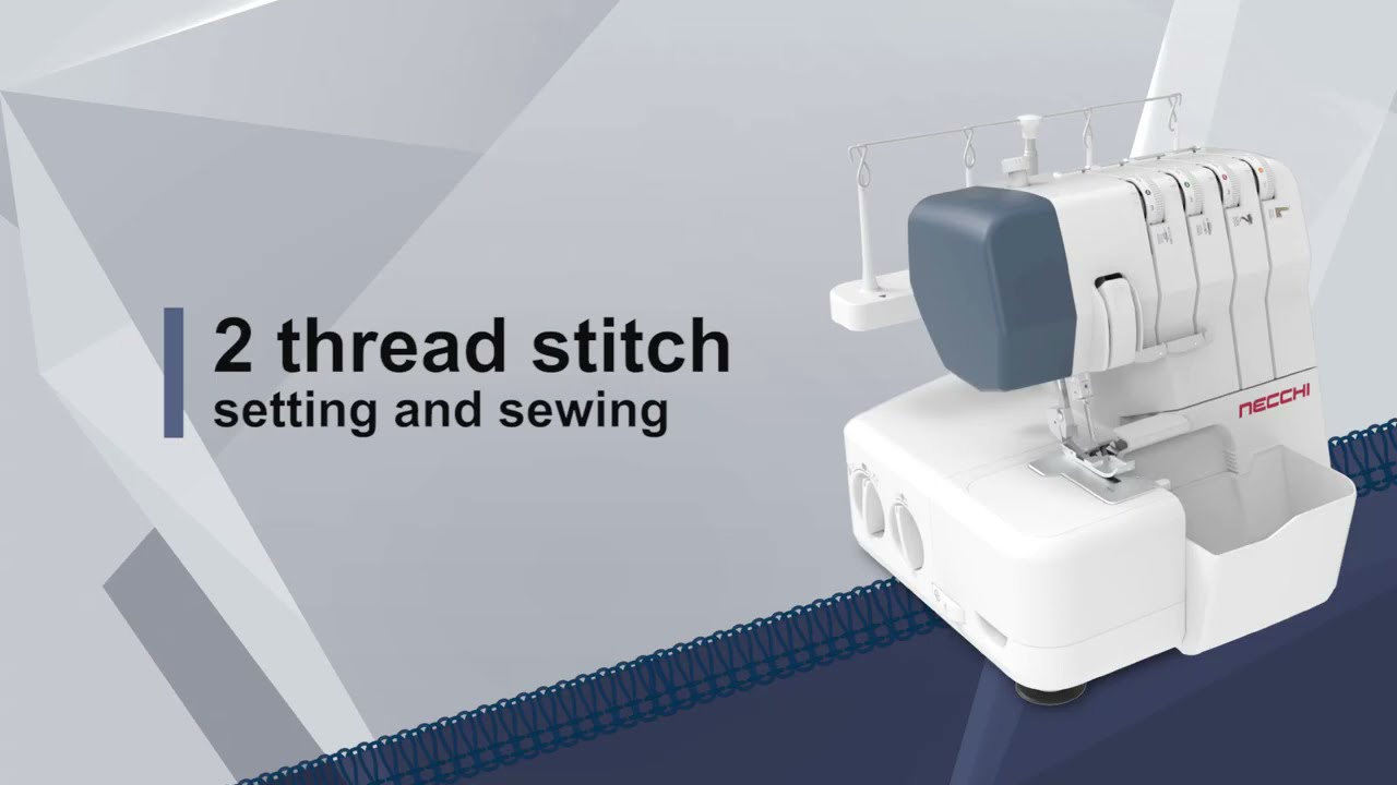 Surjeteuse Necchi NL 11 - 2 fils