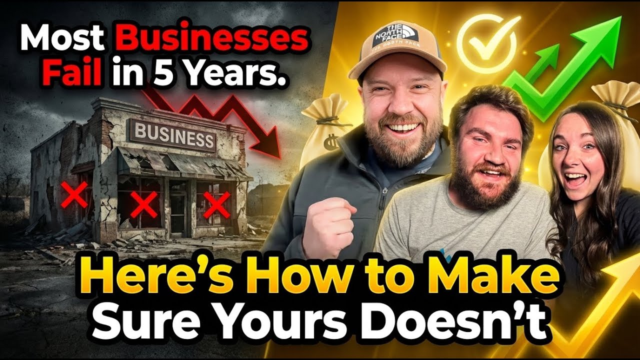 Most Businesses Fail in 5 Years. Here&rsquo;s How to Make Sure Yours Doesn&rsquo;t | Jake Lorraine
