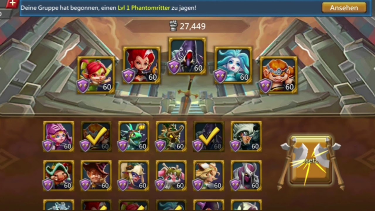 Phantomritter Lords Mobile am 28.11.2020