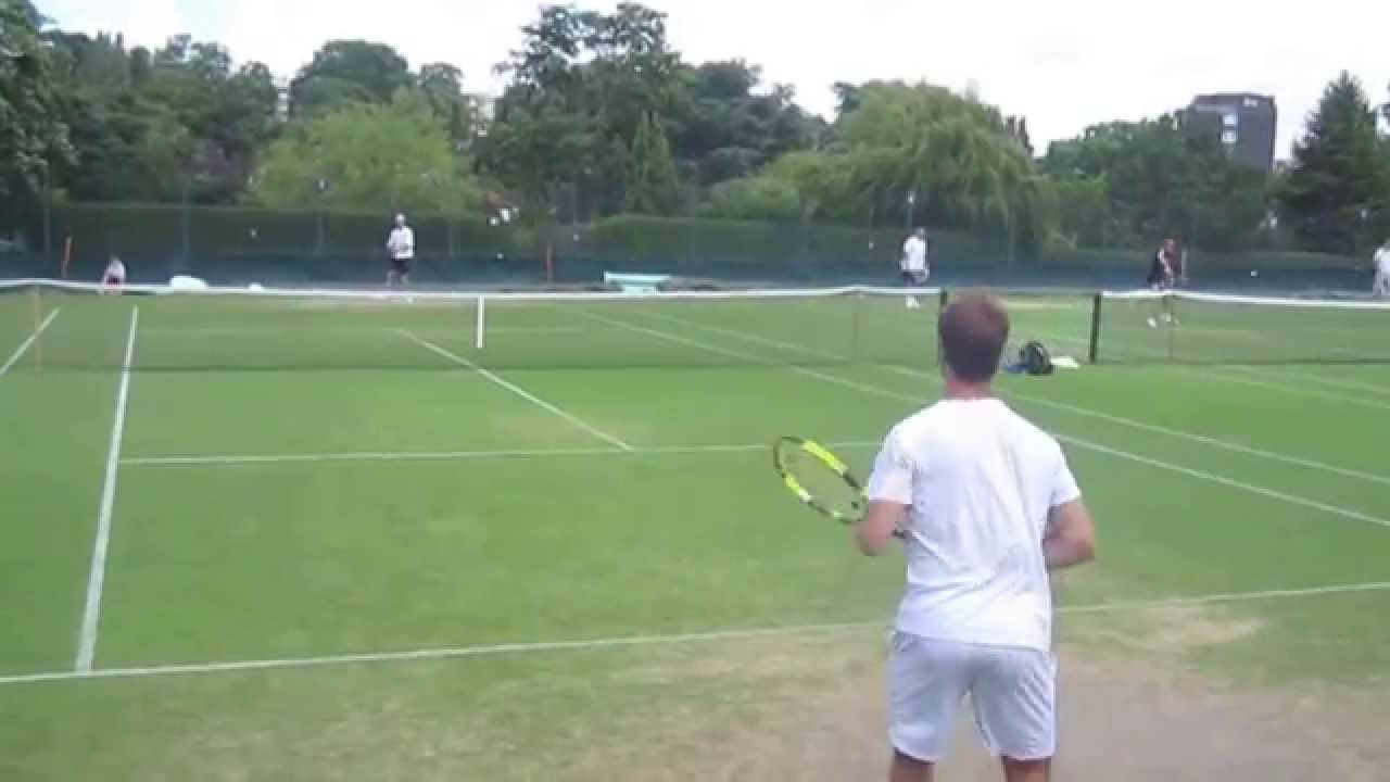 Richard Gasquet / Andreas Seppi HD - High Intensity Hitting - Wimbledon 2012