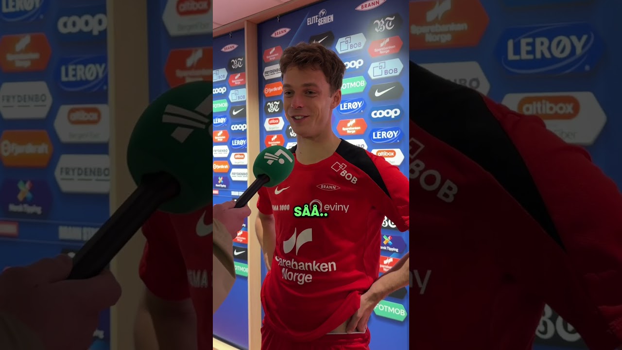 Kampens FotMob-Geit i kampen mellom Brann og V&aring;lerenga ble Felix Horn Myhre🐐🙌🏼