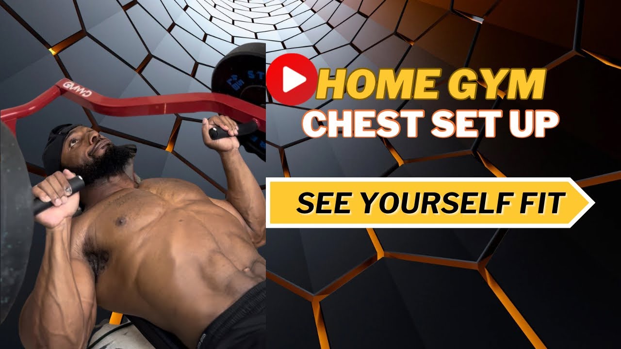 Home Gym Chest Set Up🔥🔥🔥