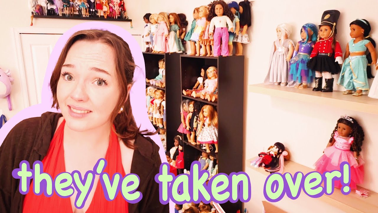 I have an ENTIRE room for my dolls (room tour)
