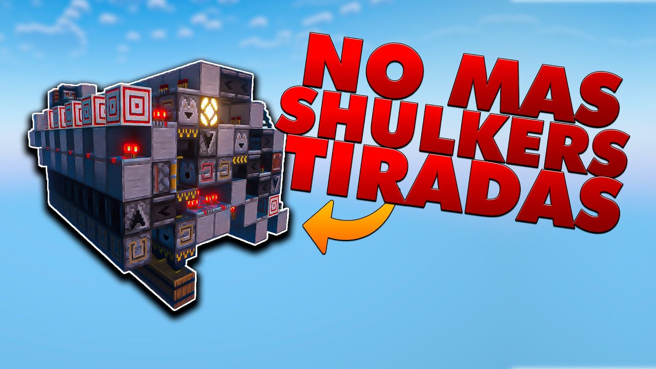 Como hacer un Shulker Box Sorter (Clasificador de Shulkers) l Tutorial Minecraft 1.21.8 a 1.16