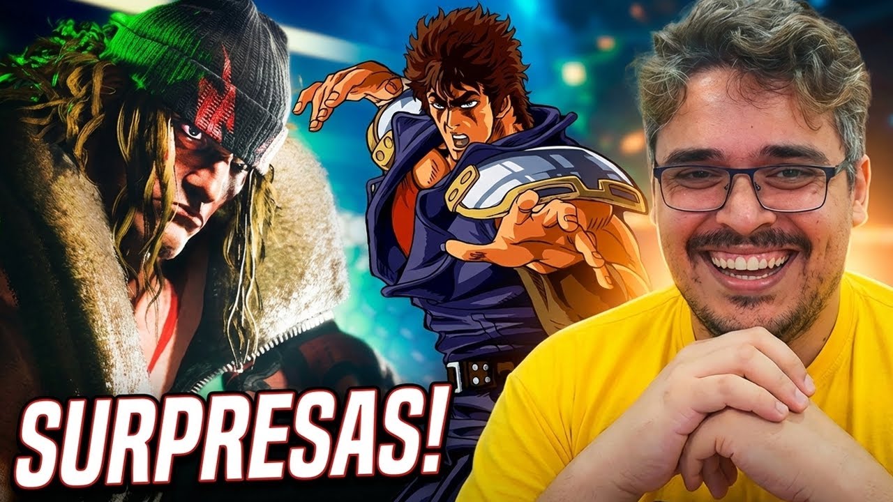 SURPRESA DUPLA! Trailer do Alex no SF6 e KENSHIRO no FATAL FURY