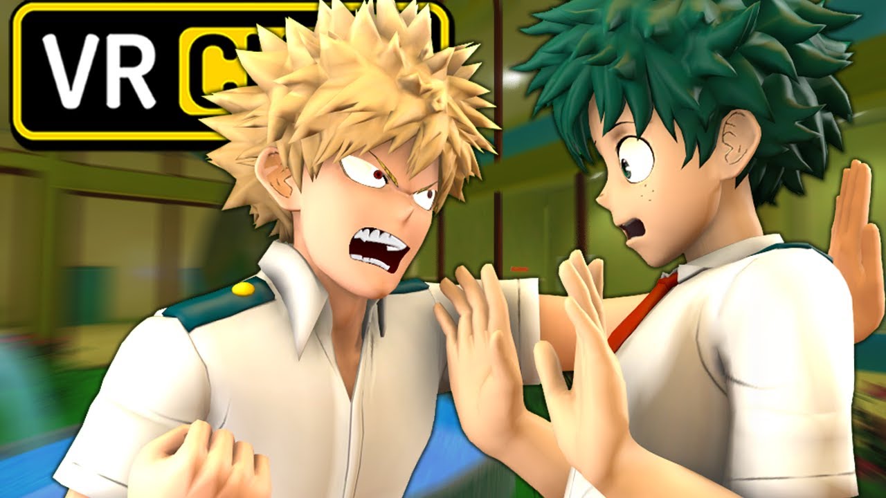Deku and Bakugo Share a room alone...  (MHA VR)