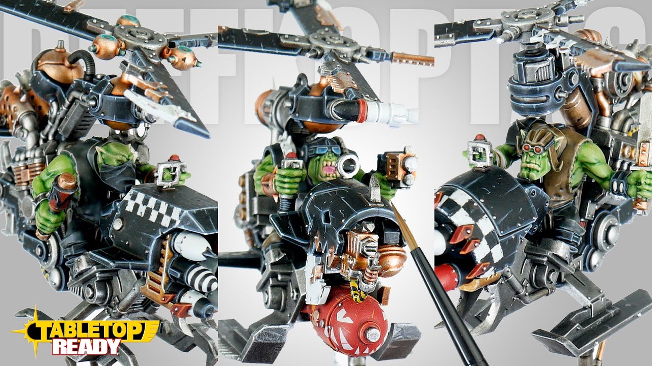 How To Paint Ork Deffkoptas for Warhammer 40,000