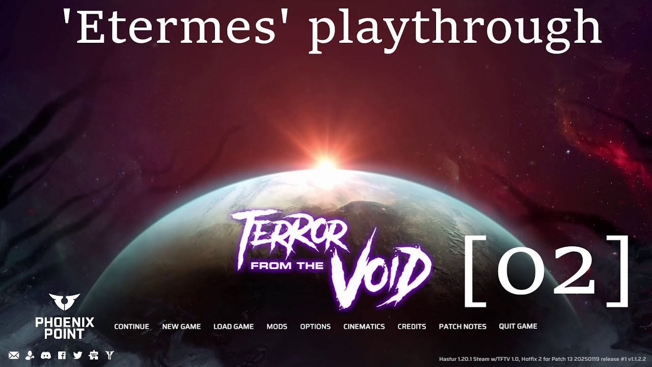 Phoenix Point TFTV Etermes run [ep02] - Full playthrough
