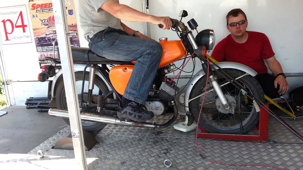 Simson 60/4 Prüfstand 60ccm 4 kanal