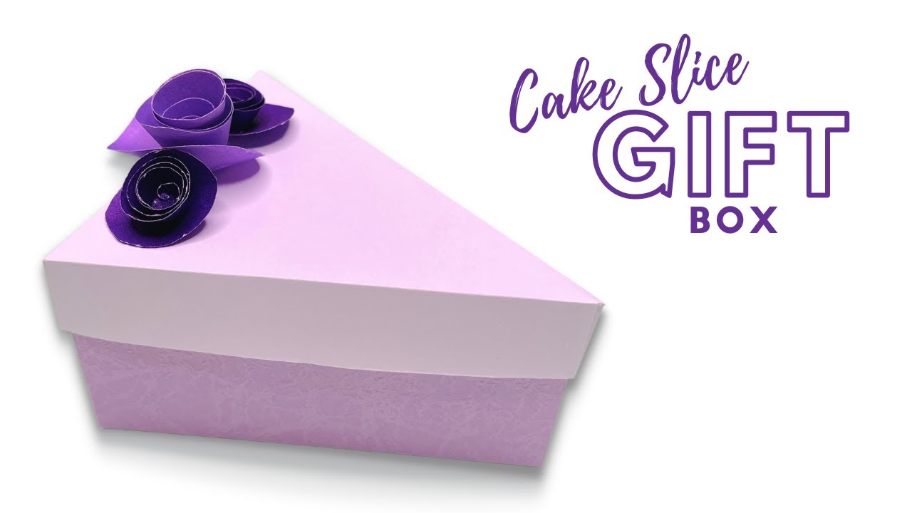 Cake Slice Gift Box | Gift Wrapping Ideas