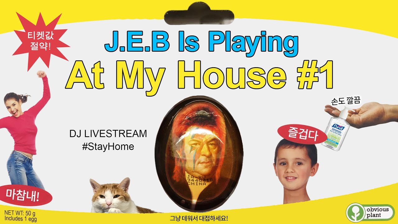 J.E.B Is Playing At My House #1 [DJ Livestream]