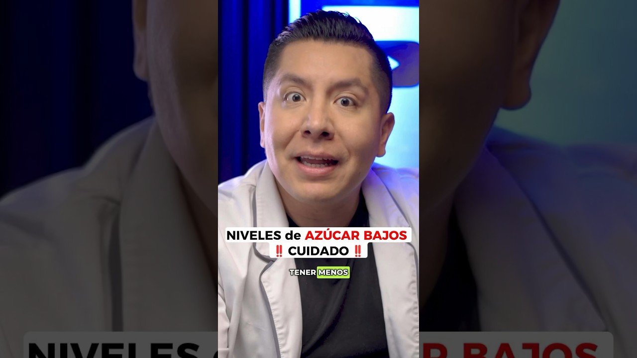 NIVELES de AZ&Uacute;CAR BAJOS ‼️CUIDADO‼️