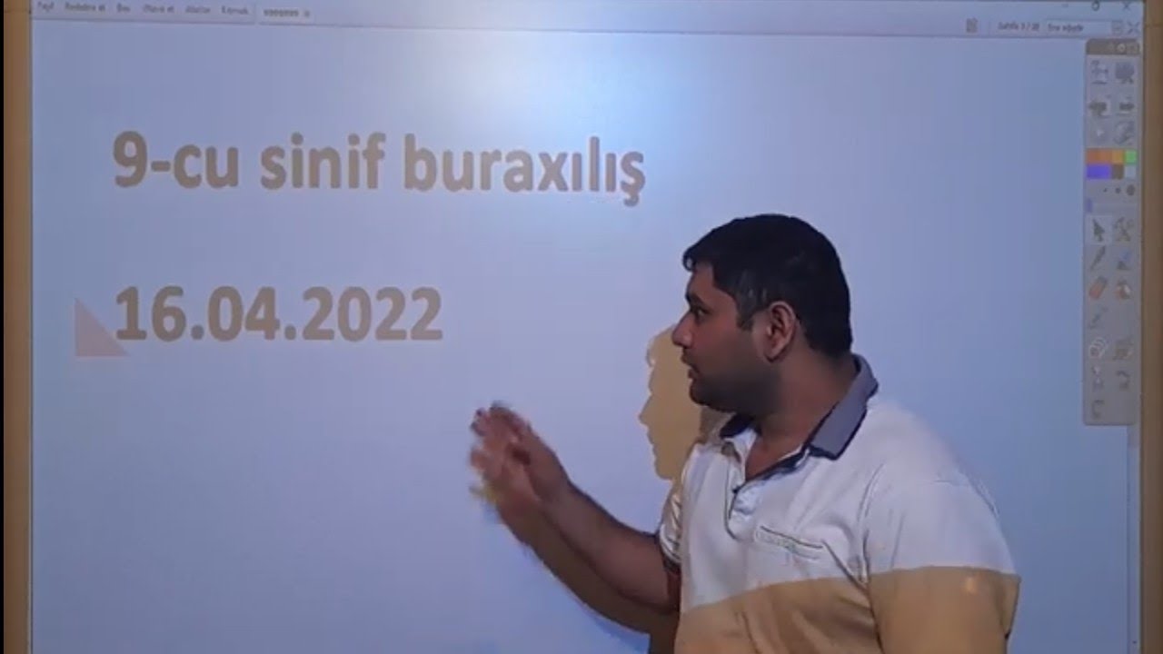 16 aprel 2022 buraxılış 9 - cu sinif
