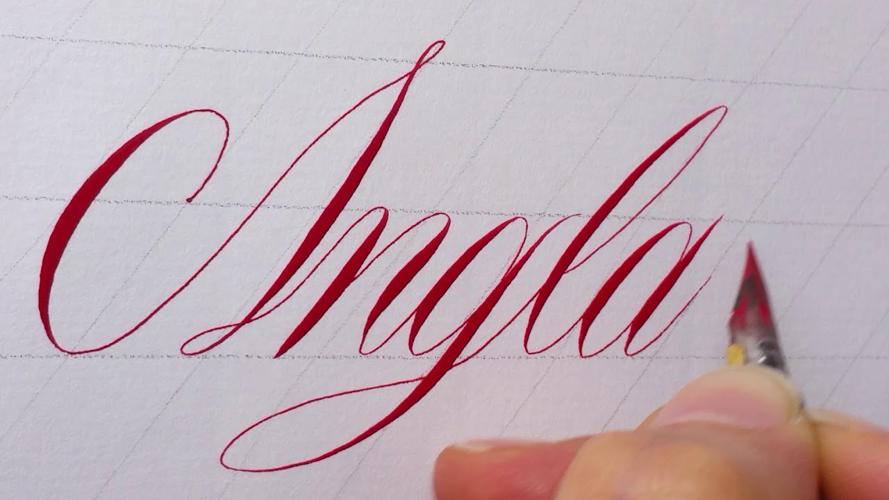 Copperplate / Anglaise