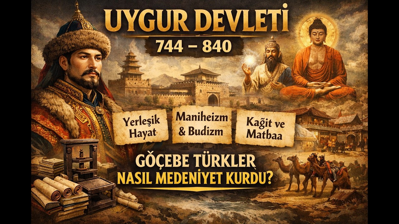 Göçebe Türkler Nasıl Medeniyet Kurdu? | Uygur Devleti Tarihi