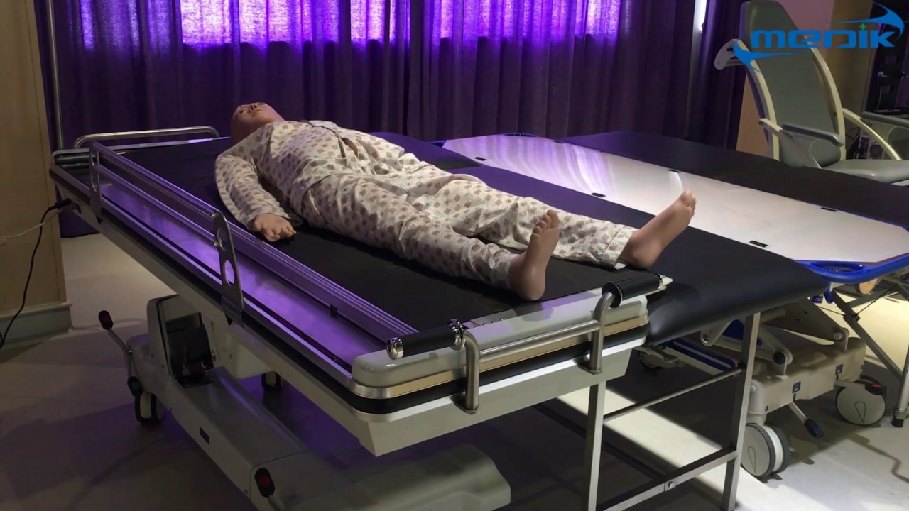 How to transfer patient effortlessly from bed to stretcher