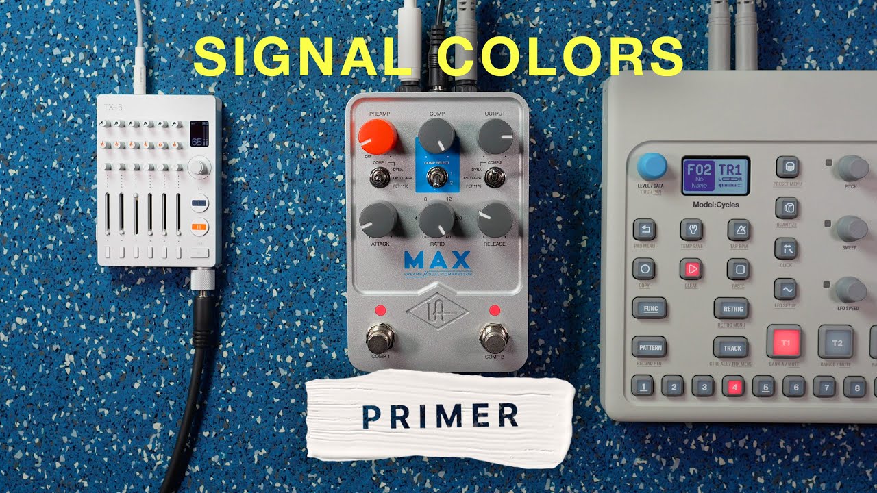 Первый взгляд на Universal Audio MAX Dual Compressor (с Elektron Model: Cycles)