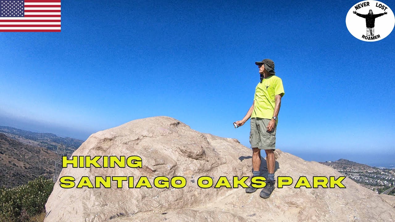 A Nice Hike in Santiago Oaks Regional Park covering 2 Hiking Trails in Anaheim Hills, CA